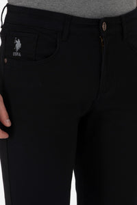 Woven casual trouser CARLOS BLACK