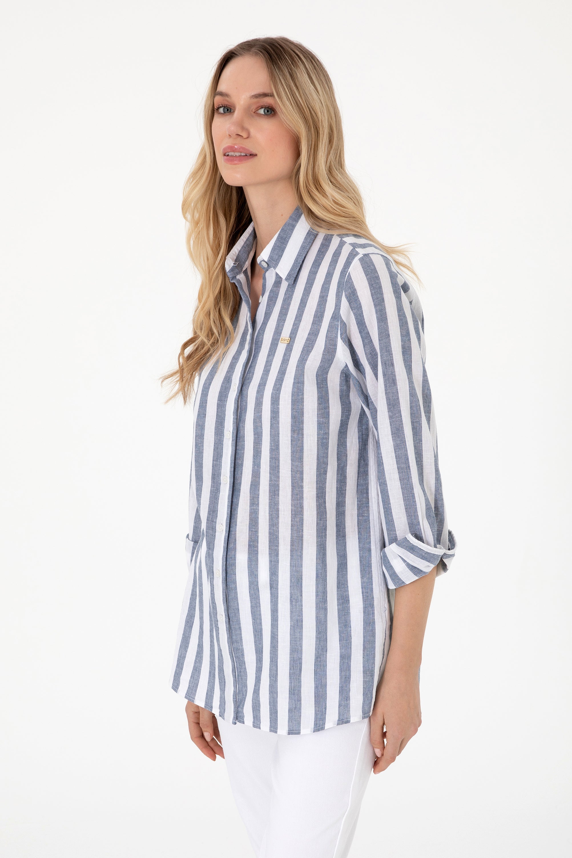 Woven Shirt HENGAS-TNK NAVY BLUE