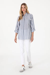 Woven Shirt HENGAS-TNK NAVY BLUE