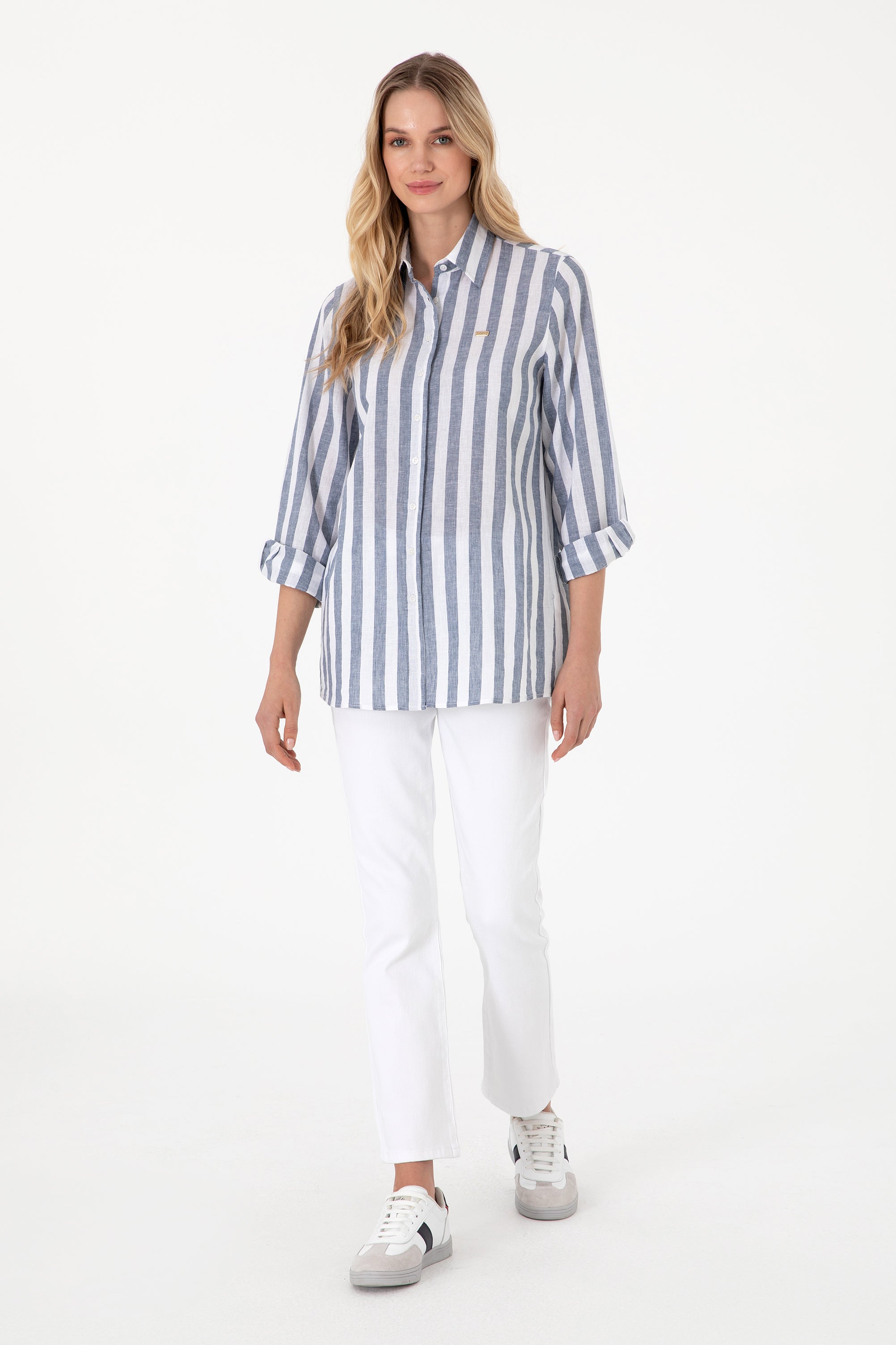 Woven Shirt HENGAS-TNK NAVY BLUE