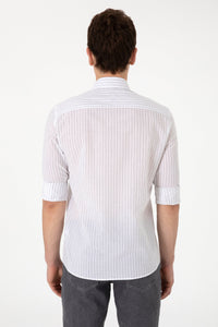 Woven Shirt HARLEM WHITE
