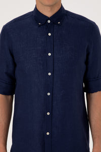 CHEMISE HOMME EX-LINO NAVY-BLUE