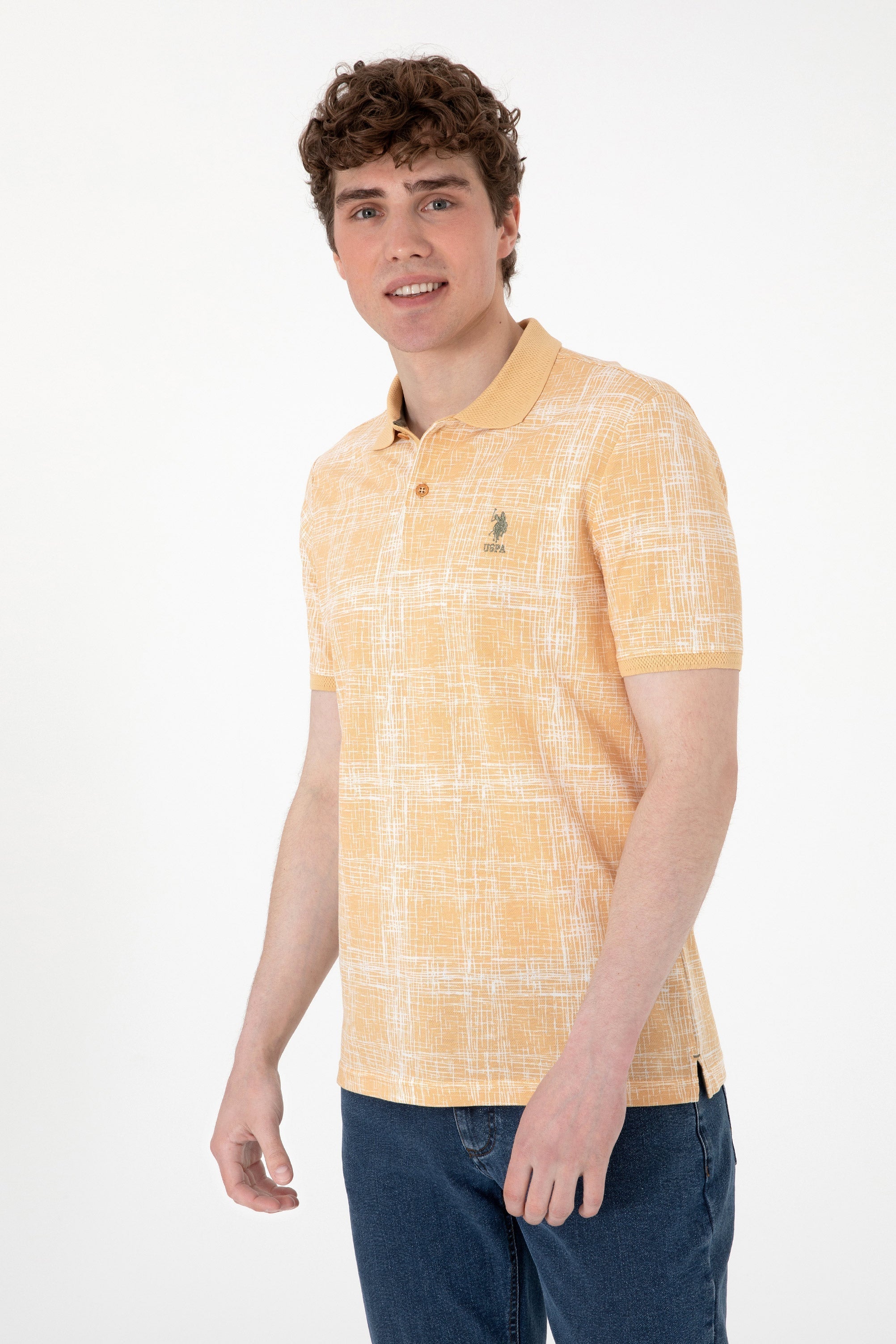 T-SHIRT HOMME KING BEIGE