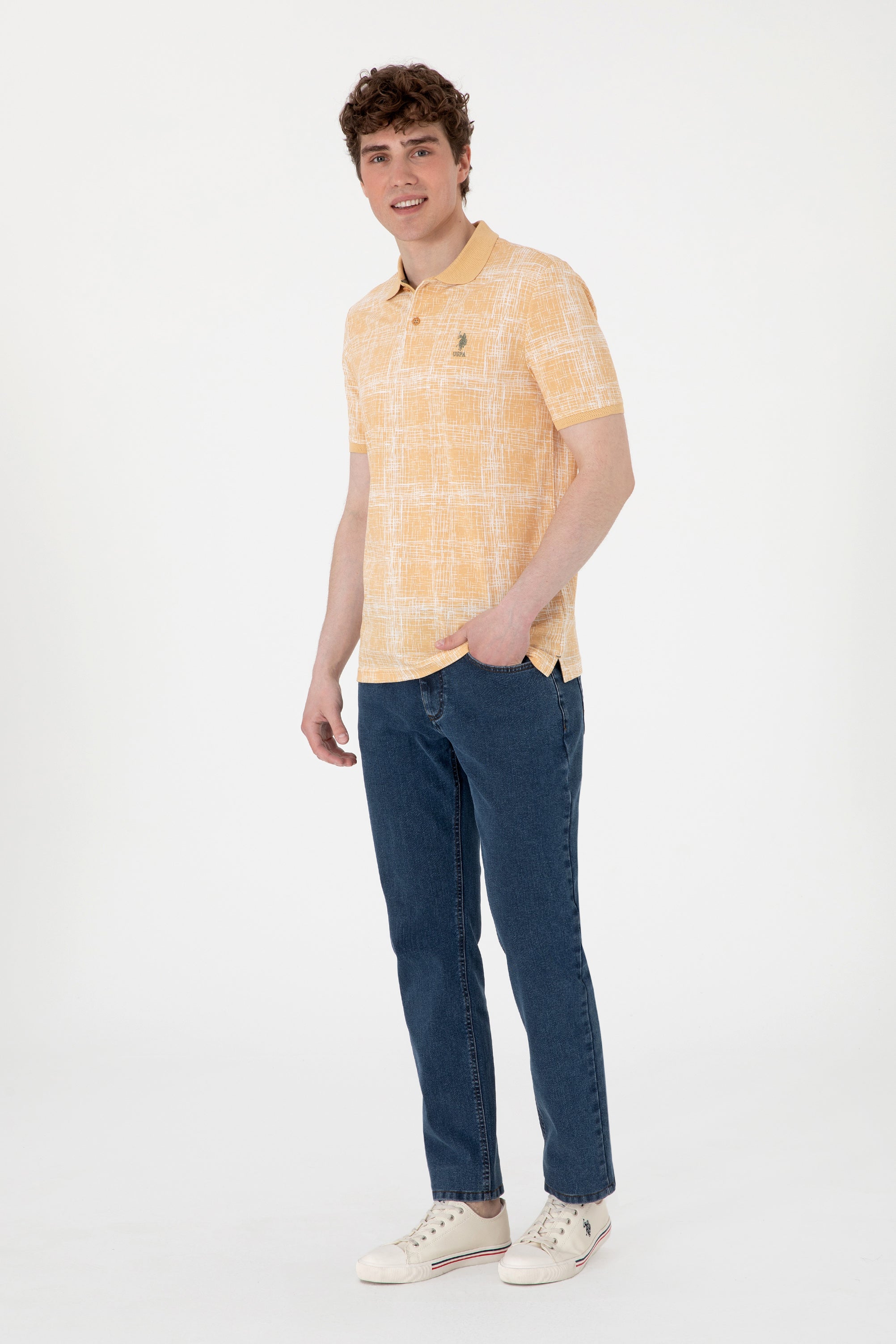 T-SHIRT HOMME KING BEIGE