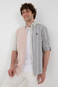 CHEMISE HOMME MARKEN LIGHT-BLUE