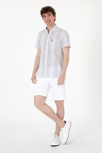 Woven Shirt FELLA LIGHT GREY