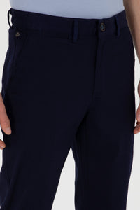 Woven casual trouser LUIS NAVY BLUE