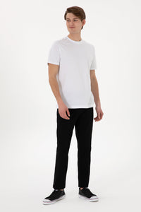 Woven casual trouser LUIS BLACK