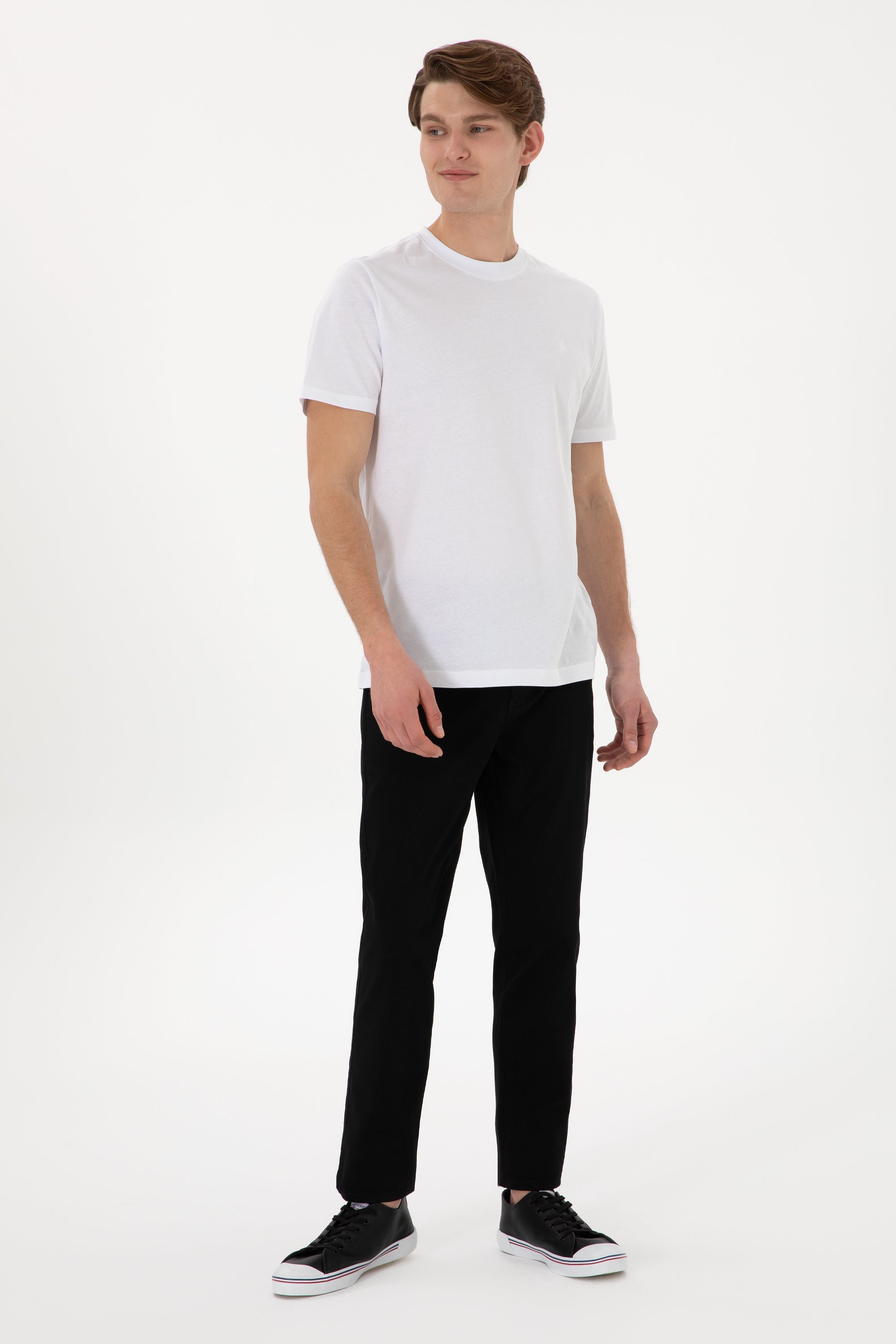 Woven casual trouser LUIS BLACK