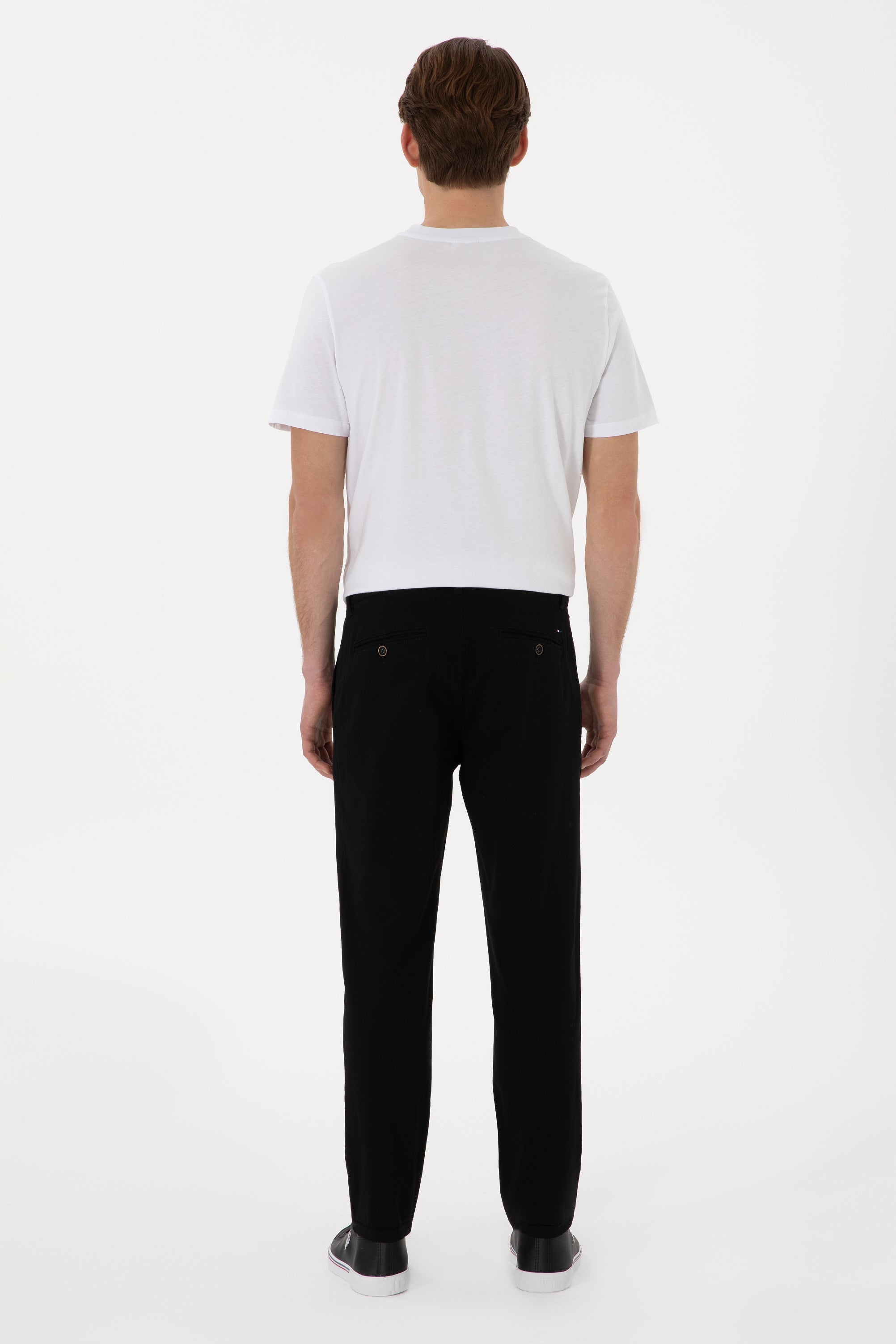 Woven casual trouser LUIS BLACK