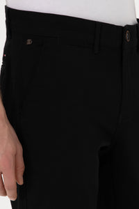 Woven casual trouser LUIS BLACK