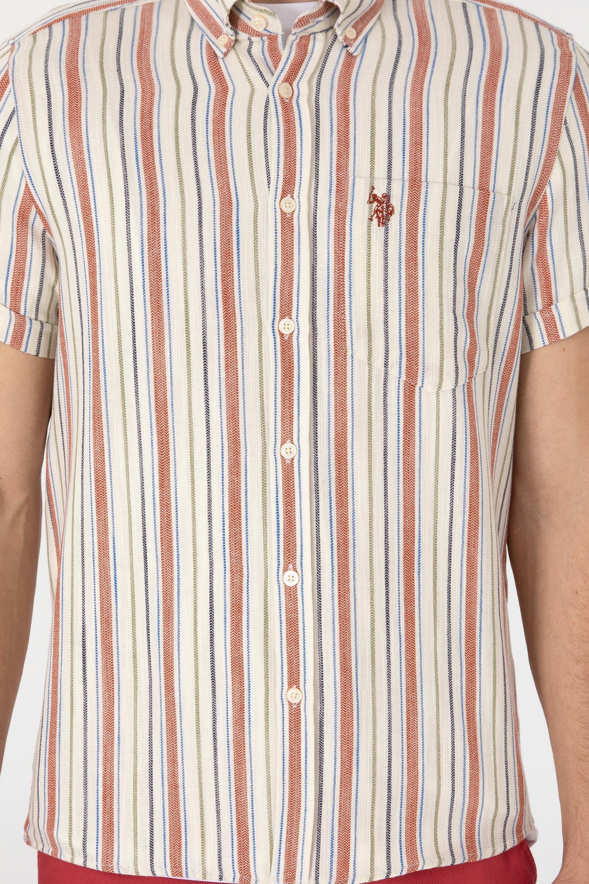 CHEMISE HOMME GALYA RED