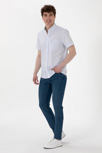 CHEMISE HOMME GOF LIGHT-BLUE