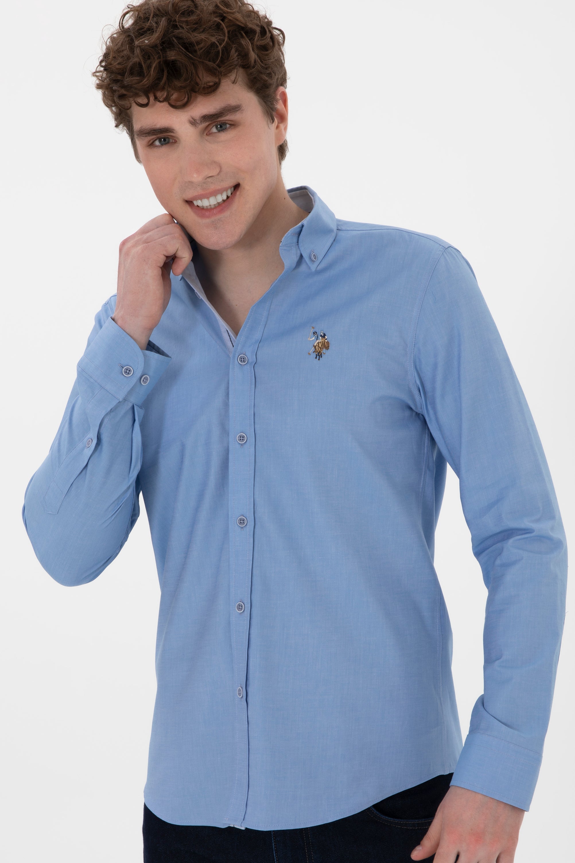 Woven Shirt NELD BLUE