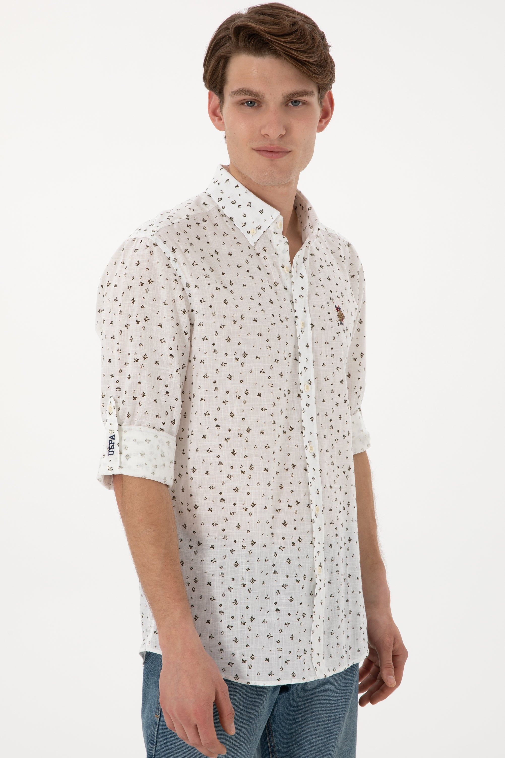 Woven Shirt KEROSAL DARK KHAKI