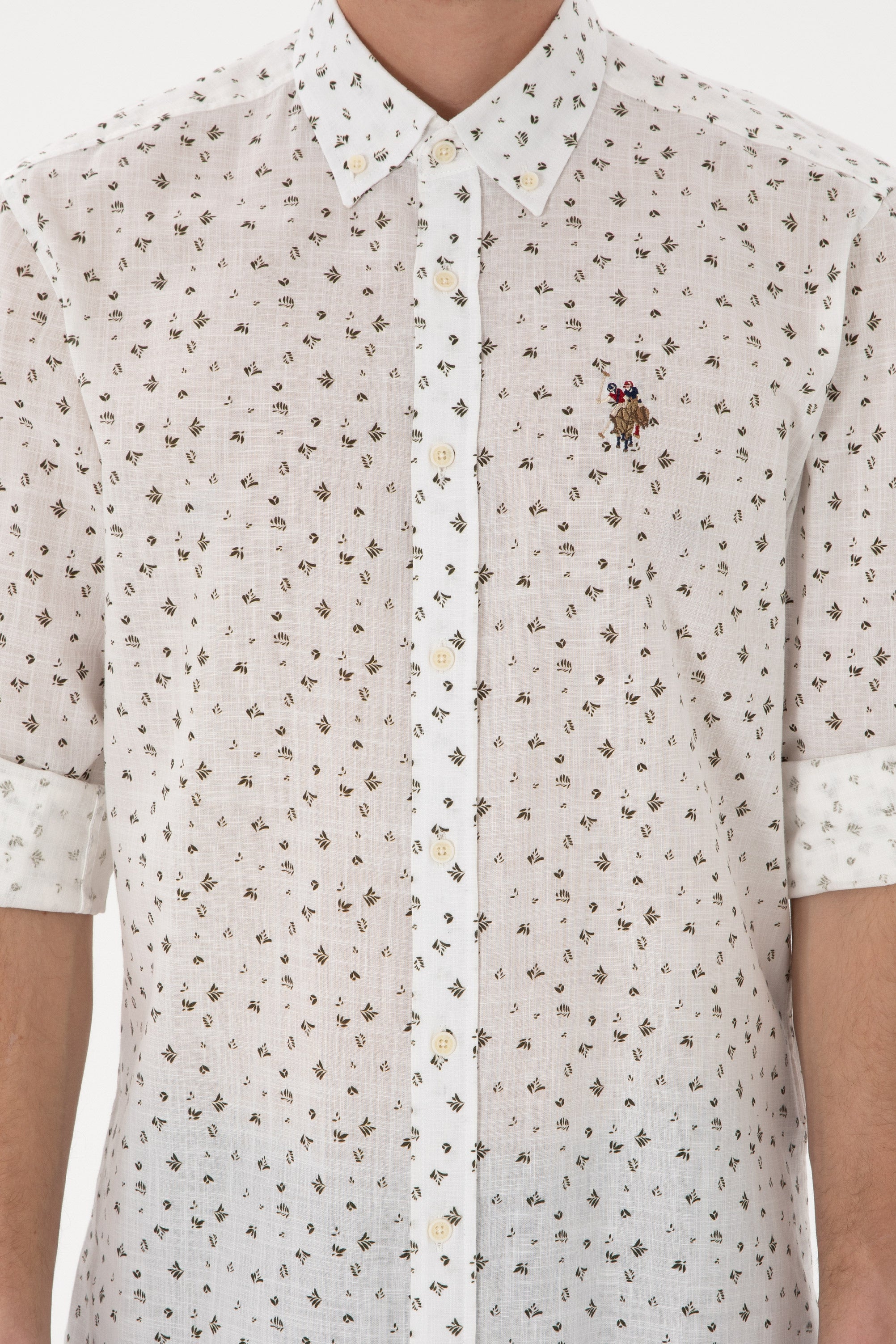 Woven Shirt KEROSAL DARK KHAKI