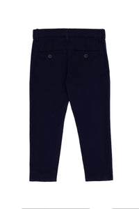 Woven casual trouser GIRNOKIDS NAVY BLUE