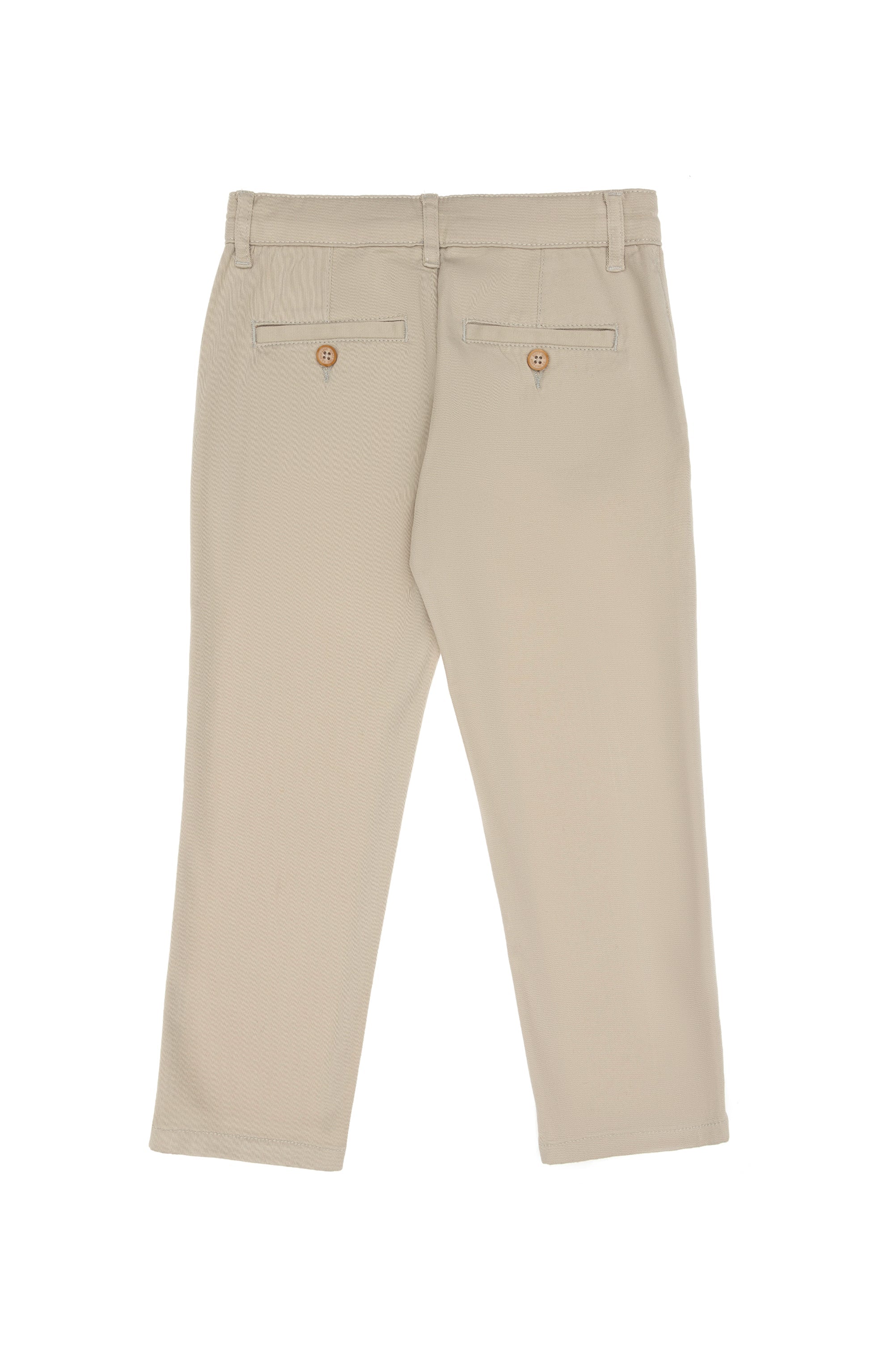 Woven casual trouser GIRNOKIDS STONE