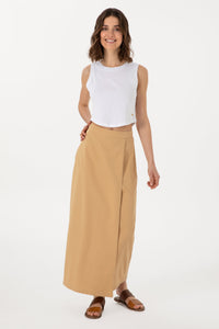 JUPE FEMME LUNET CAMEL