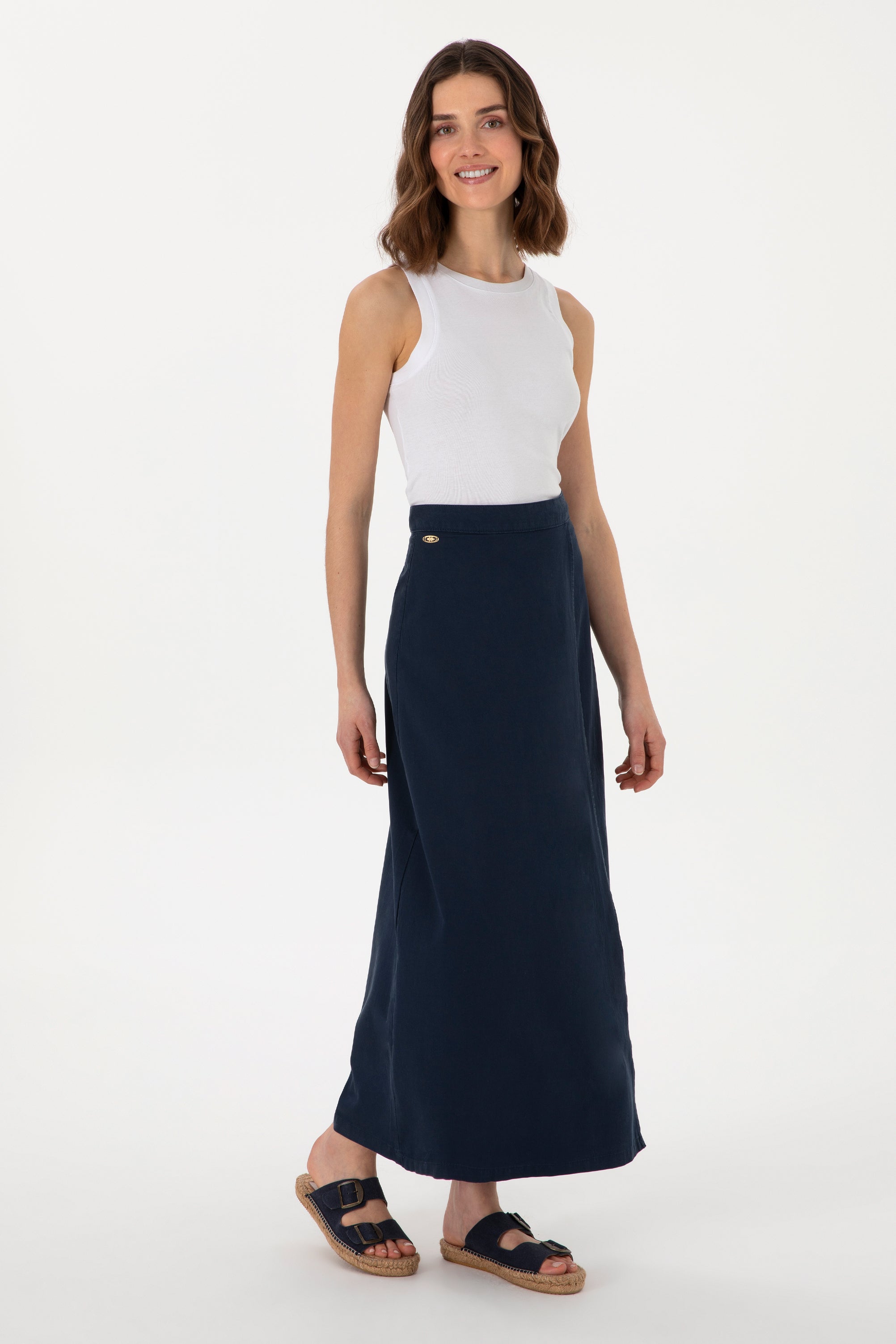 Casual skirt LUNET NAVY BLUE