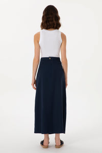 Casual skirt LUNET NAVY BLUE