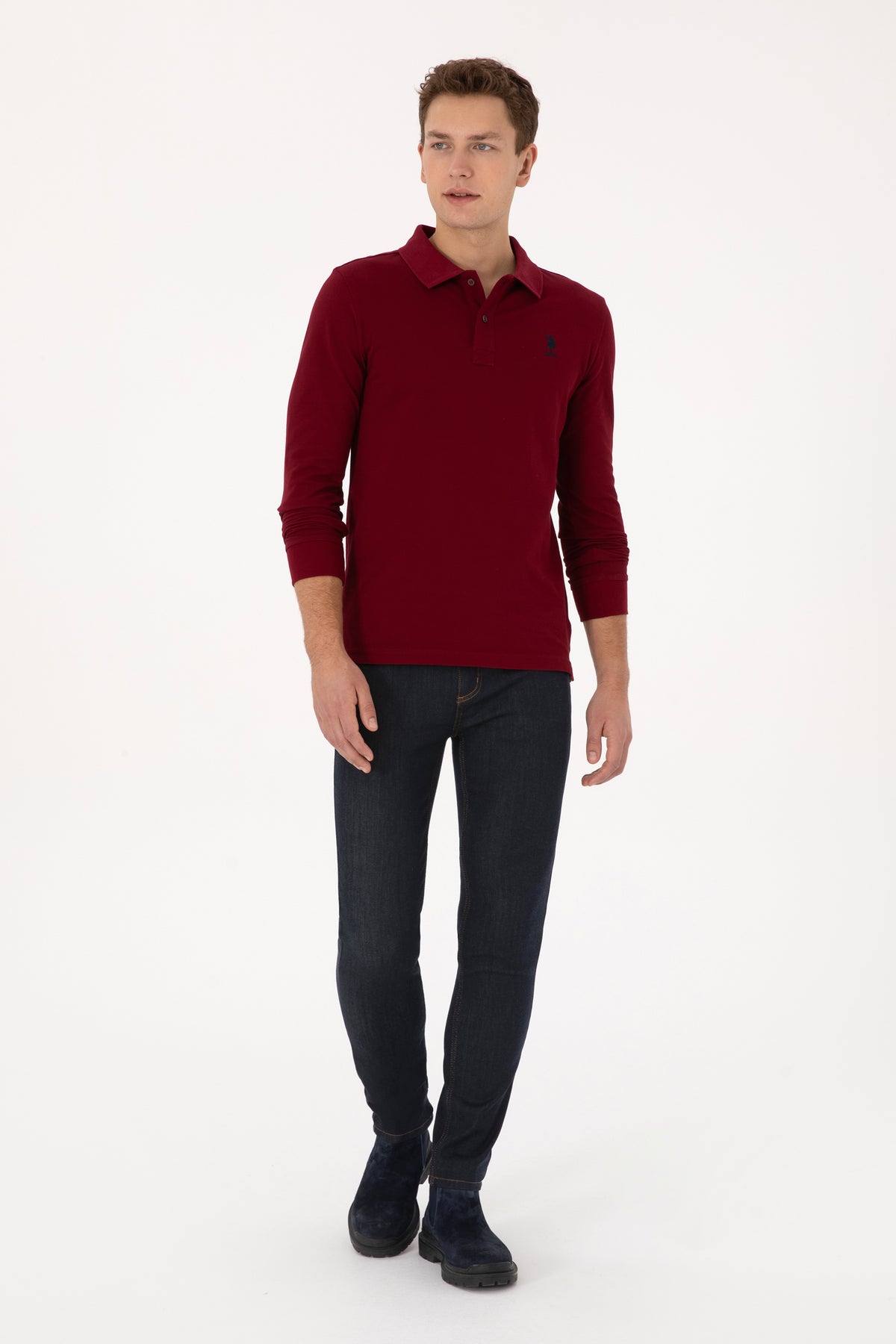 SWEAT-SHIRT HOMME TP03 BURGUNDY