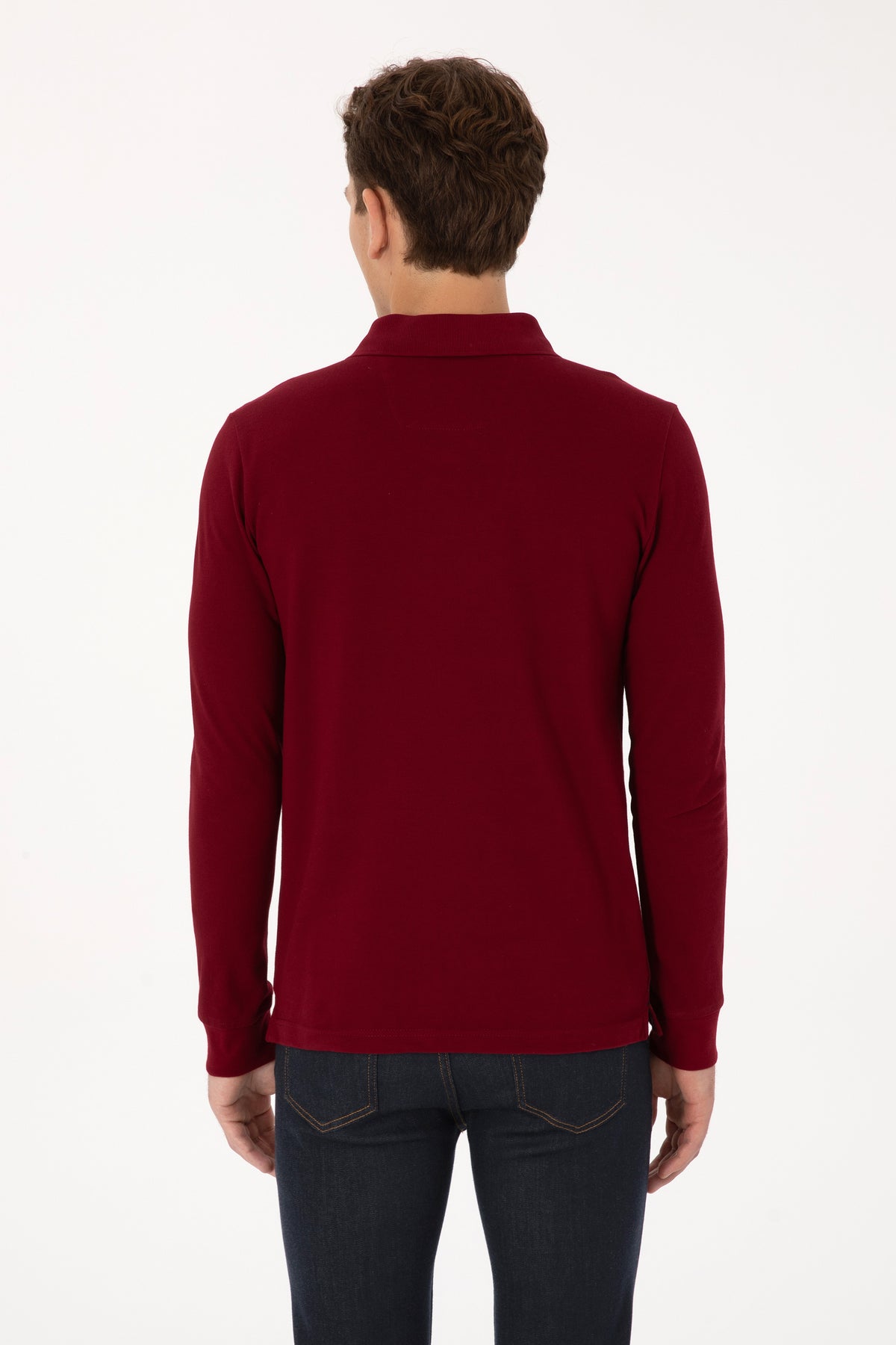 SWEAT-SHIRT HOMME TP03 BURGUNDY