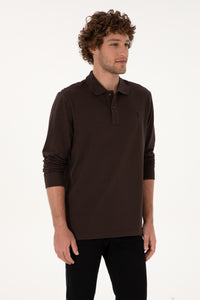 SWEAT-SHIRT HOMME GTP01 BROWN DARK