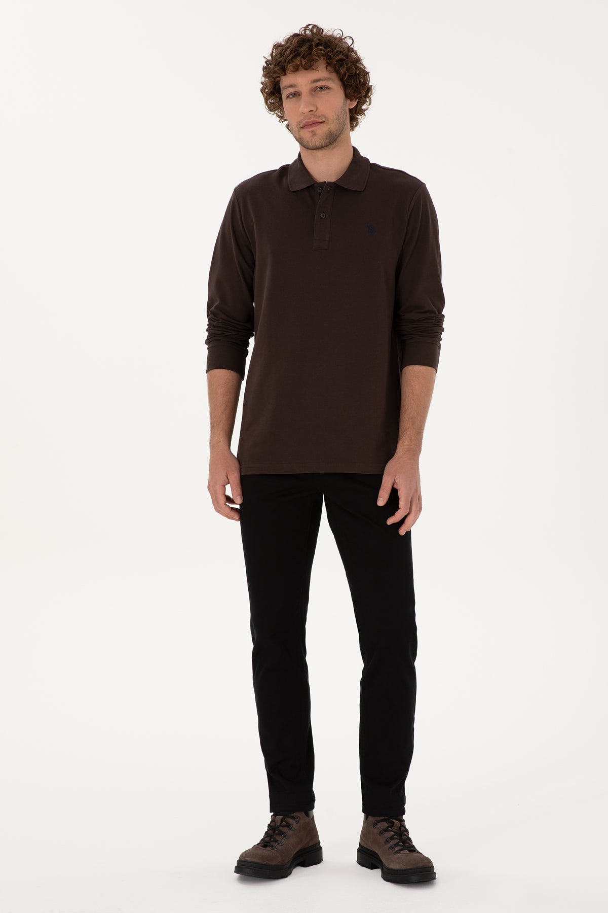 SWEAT-SHIRT HOMME GTP01 BROWN DARK