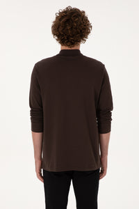 SWEAT-SHIRT HOMME GTP01 BROWN DARK