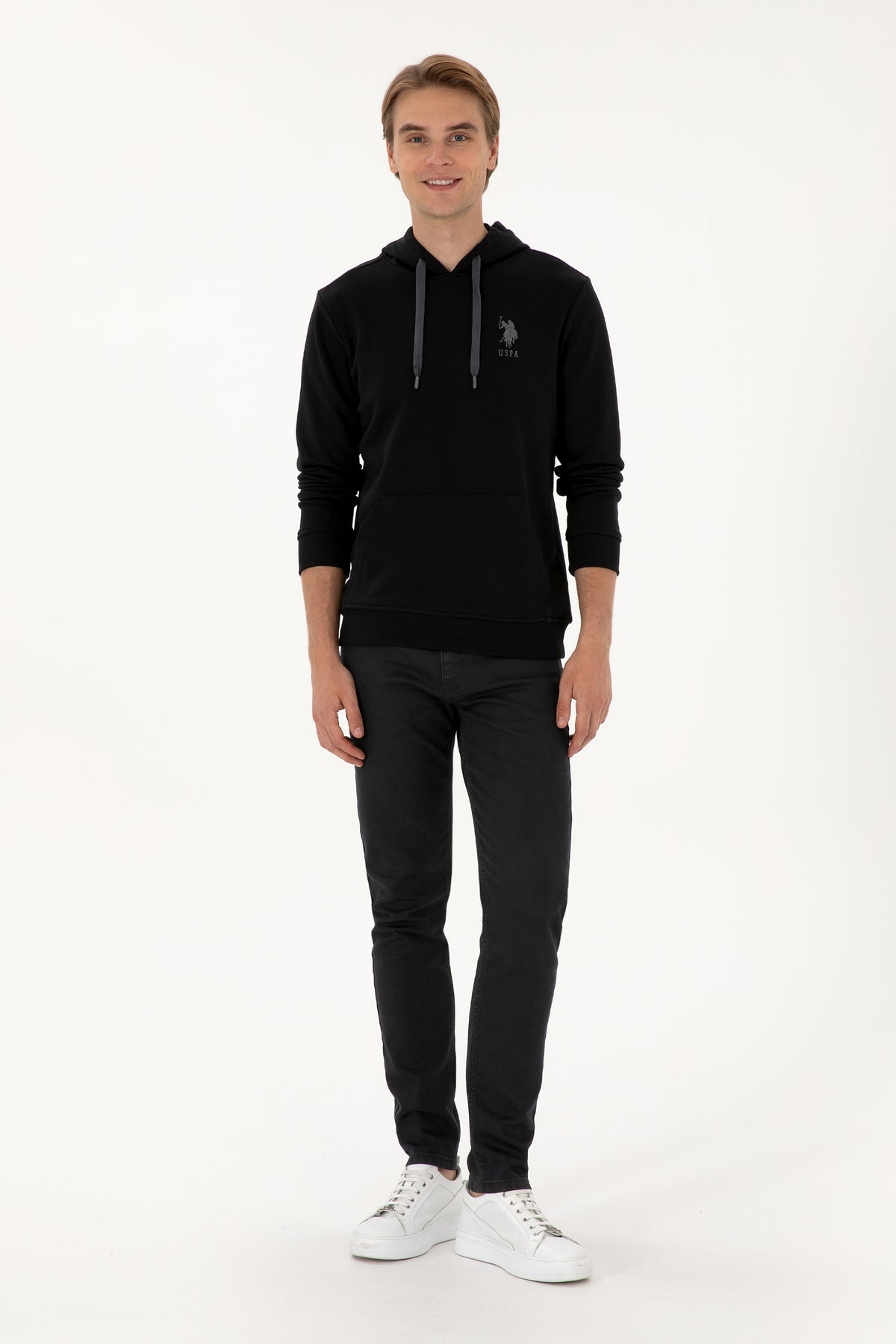 SWEAT-SHIRT HOMME GURIN BLACK