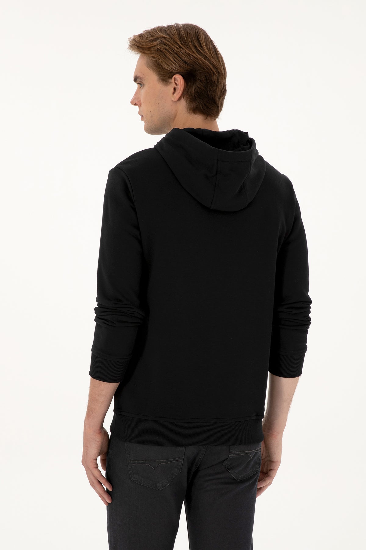 SWEAT-SHIRT HOMME GURIN BLACK