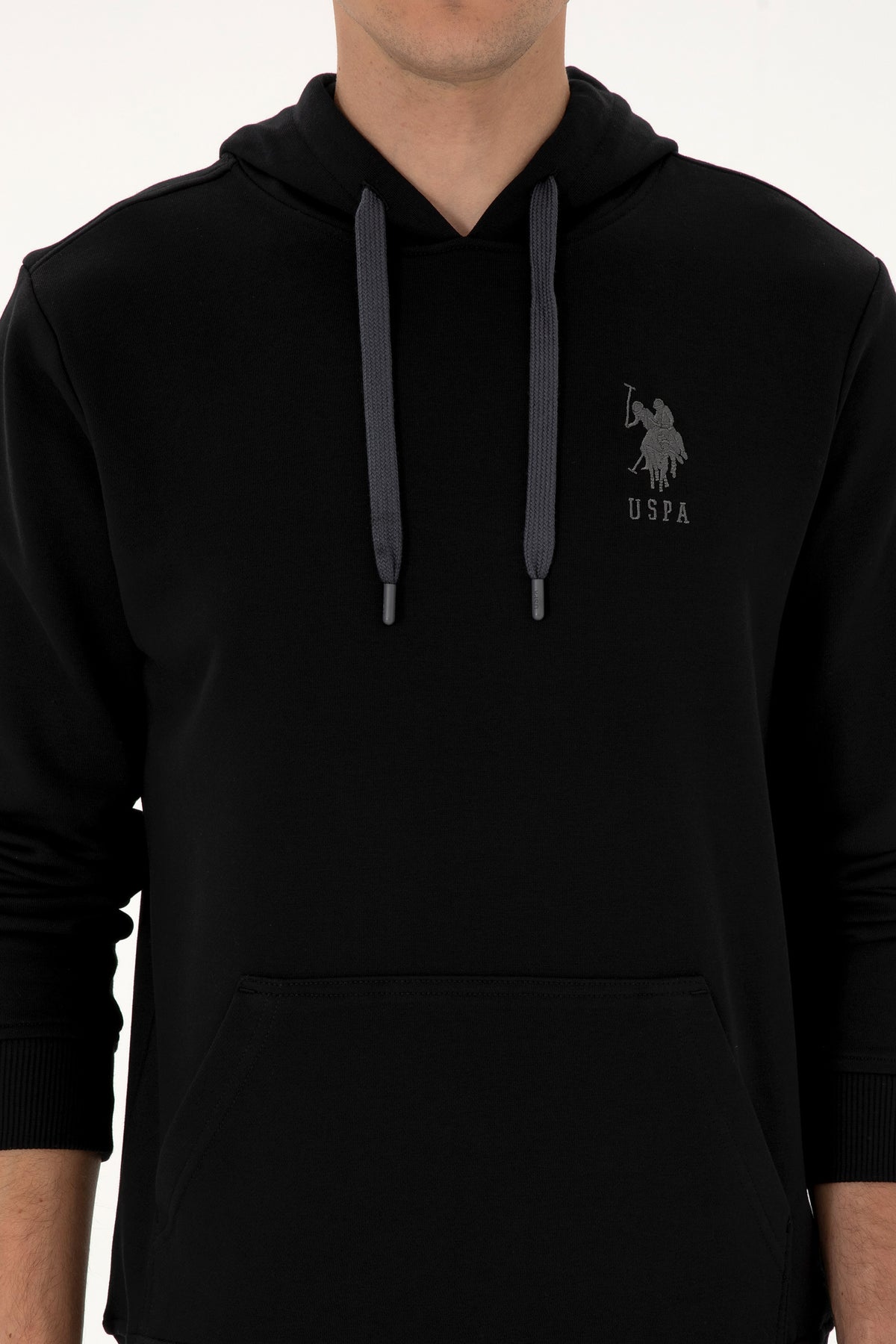 SWEAT-SHIRT HOMME GURIN BLACK