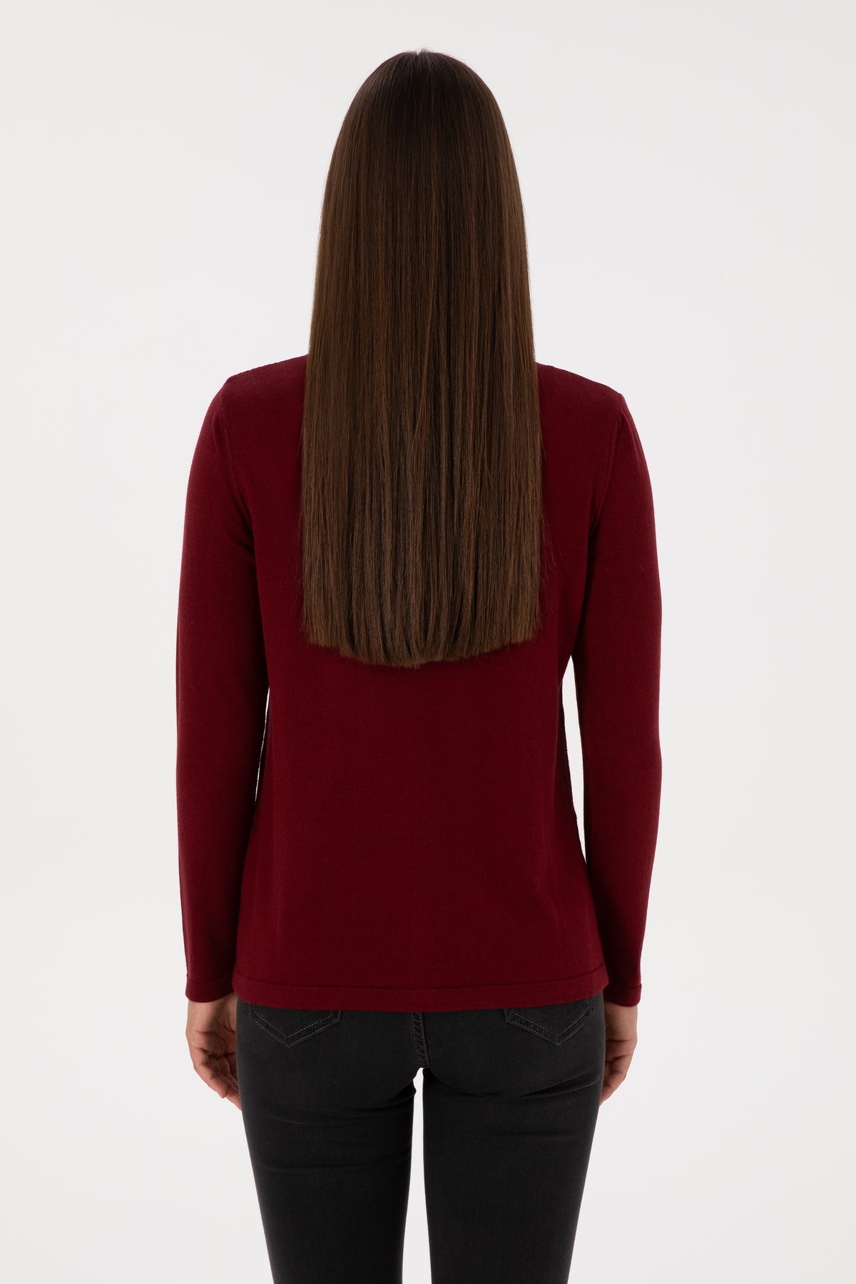 CARDIGAN FEMME CATINE BURGUBDY