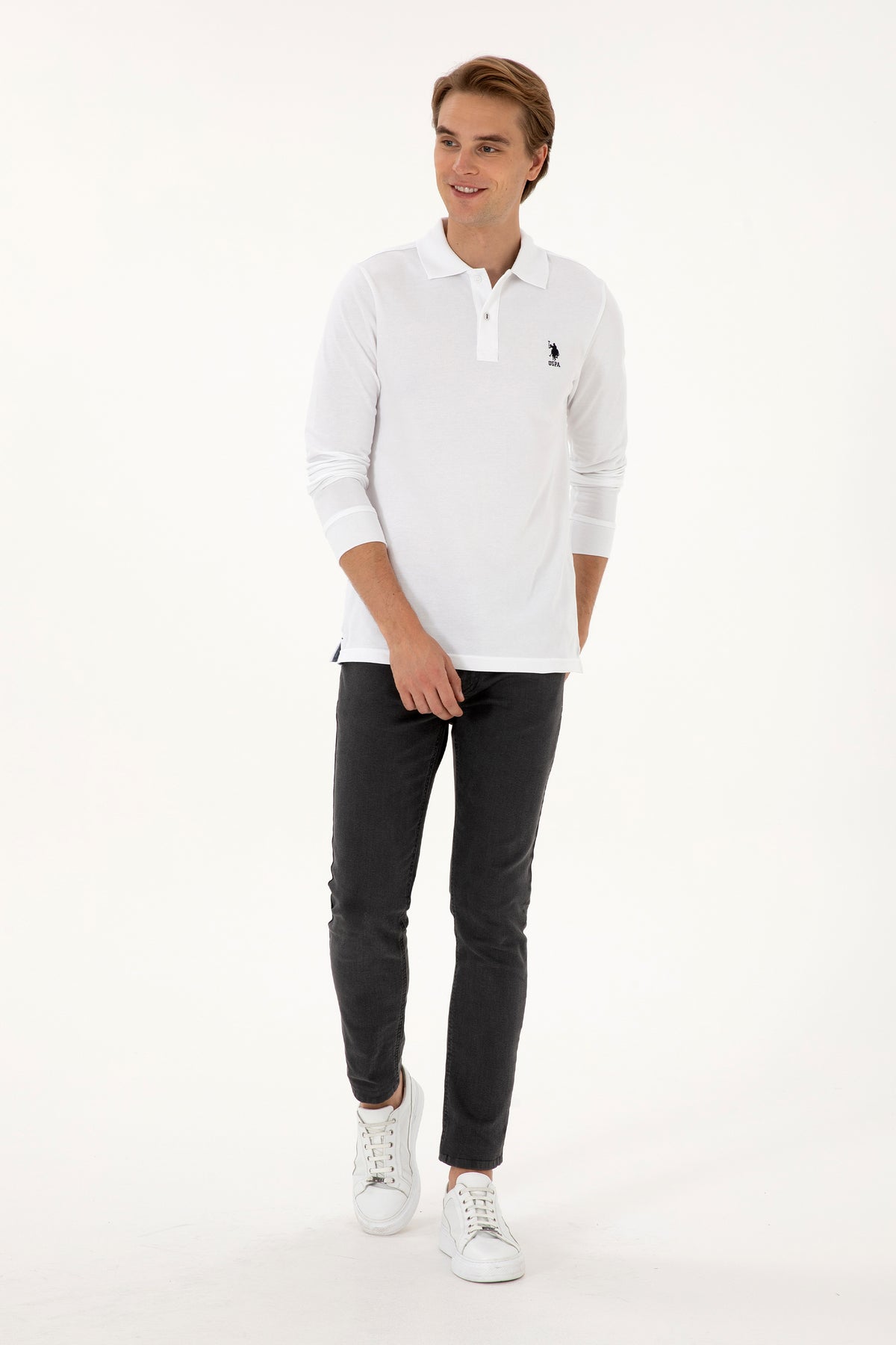 SWEAT-SHIRT  HOMME TP01 WHITE