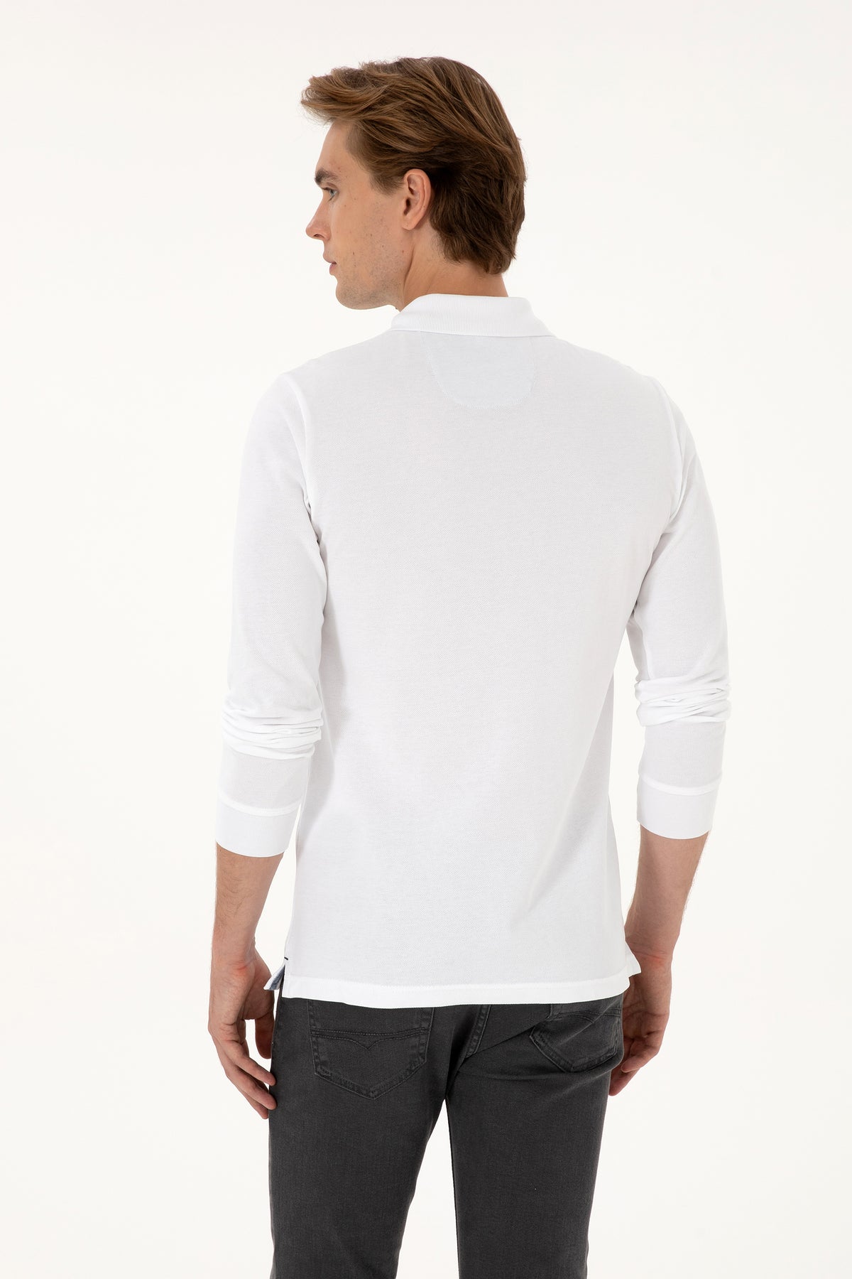 SWEAT-SHIRT  HOMME TP01 WHITE