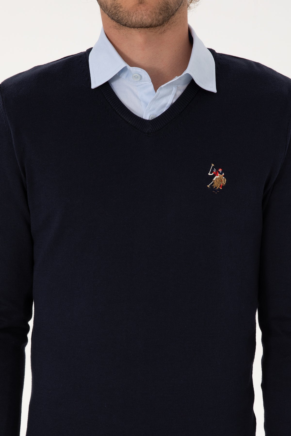 PULL HOMME TD03 NAVY BLUE