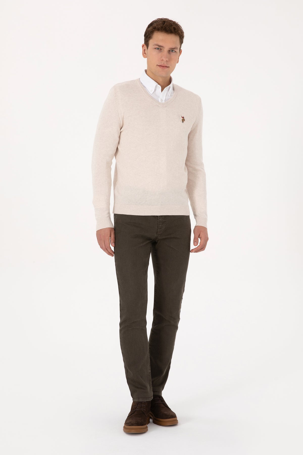 PULL HOMME TD03 OFF WHITE
