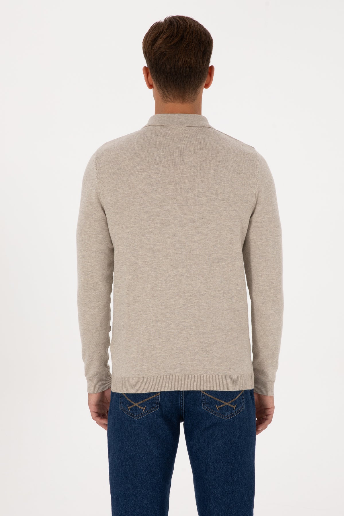 PULL HOMME RAHAB STONE MELANGE