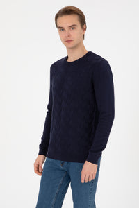 PULL HOMME TCP01 NAVY BLUE