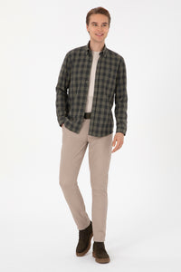 CHEMISE HOMME RC-MESI GREEN LIGHTE
