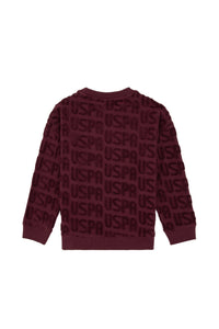 SWEAT-SHIRT GARÇON DACHARY PRUNE