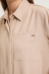 ROBE FEMME  SIHOP BROWN CAMEL