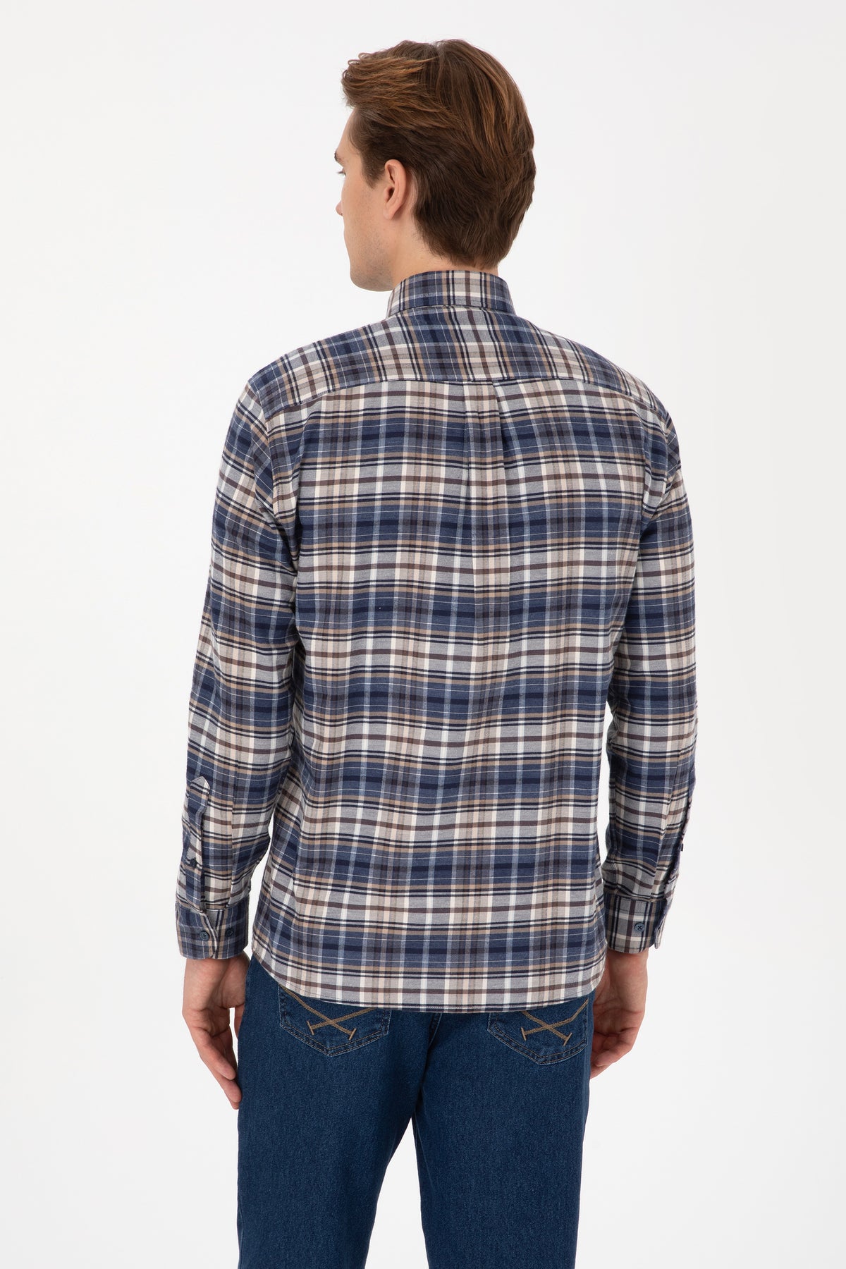 CHEMISE HOMME FASLE BLEU MARINE CLAIR