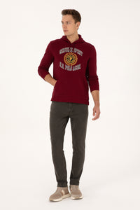SWEAT-SHIRT  HOMME HARBERT BURGUNDY