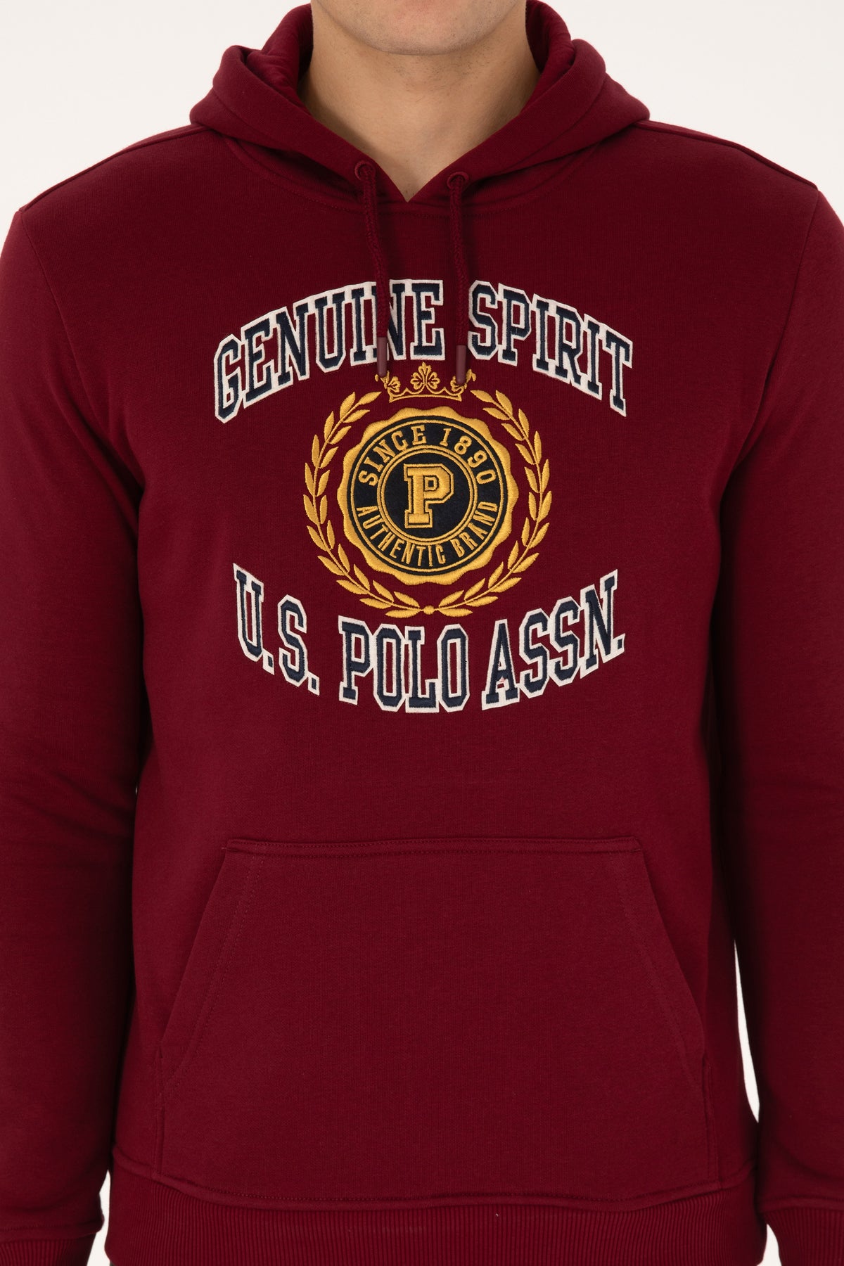 SWEAT-SHIRT  HOMME HARBERT BURGUNDY