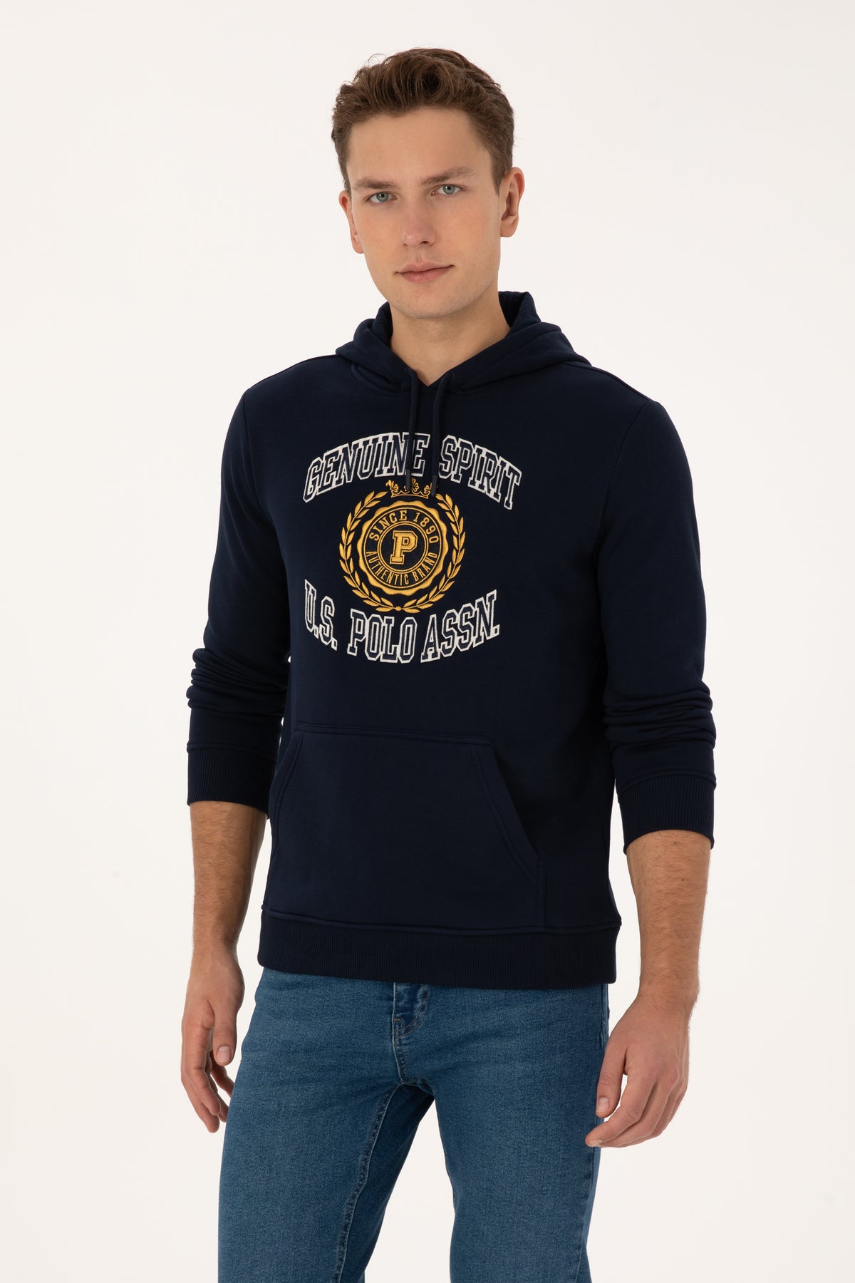 SWEAT-SHIRT  HOMME HARBERT NAVY BLUE
