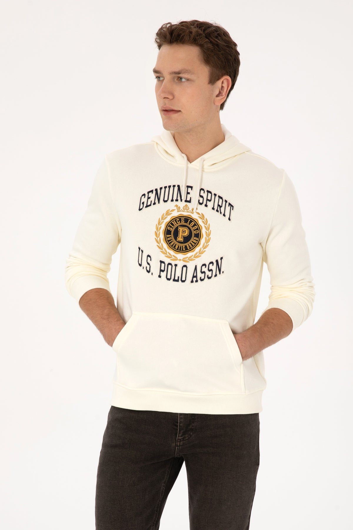 SWEAT-SHIRT  HOMME HARBERT Pearl