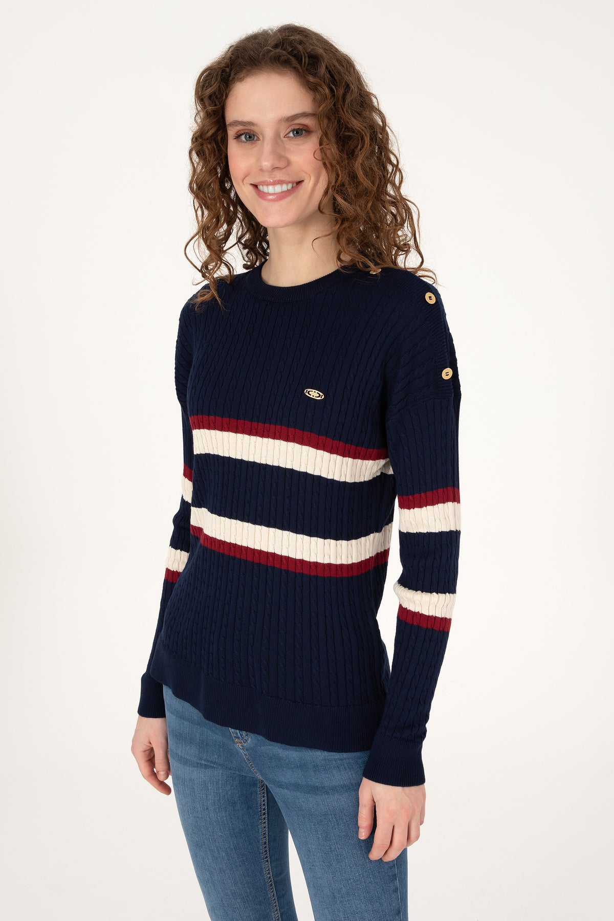 PULL FEMME FIRENZ NAVY BLUE
