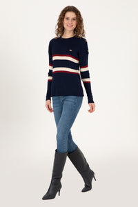 PULL FEMME FIRENZ NAVY BLUE